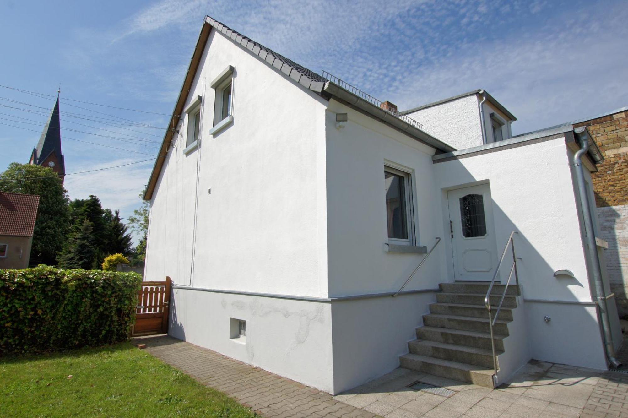 Ferienhaus Halbritter Pouch Esterno foto