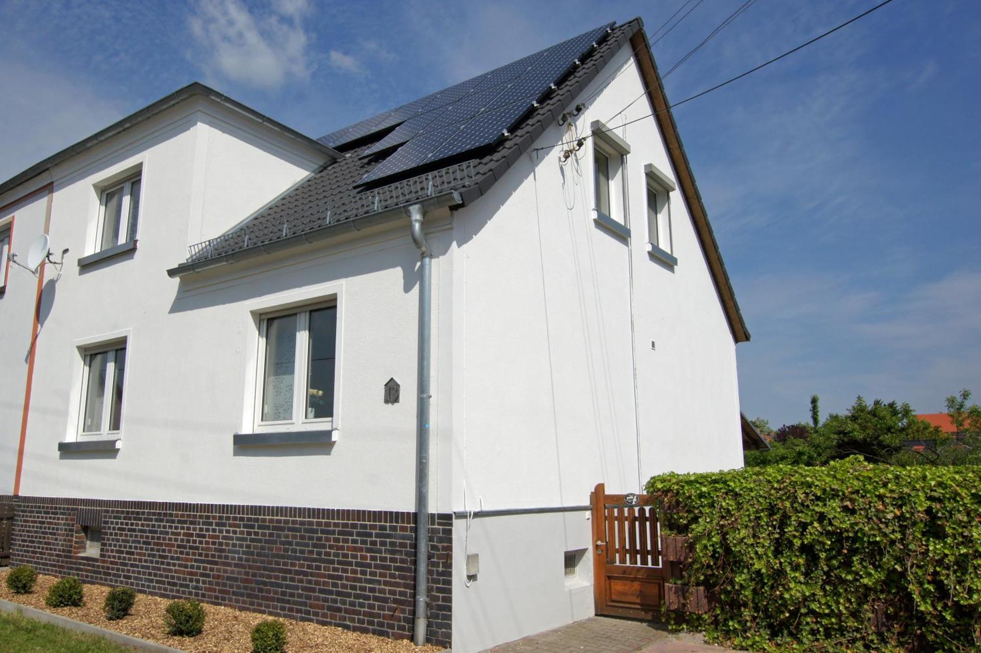 Ferienhaus Halbritter Pouch Esterno foto